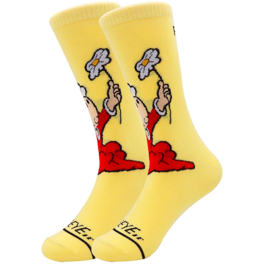 High Quality Custom Calcetines Socken Comic Character Cotton Funky Funny Cartoon Women Socks