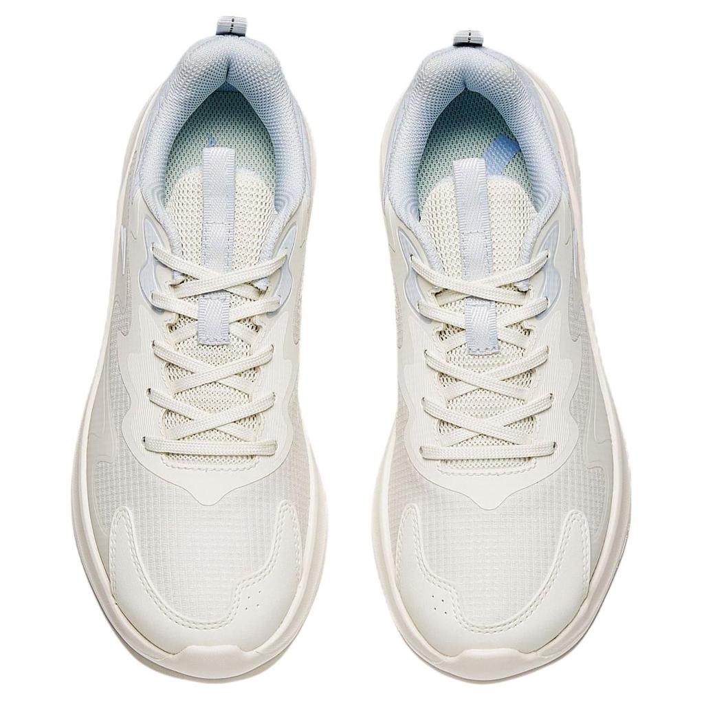 Anta Comfortable Shock Absorbing Durable Low Top Casual Running Shoes Women Sneaker White 922535574-3