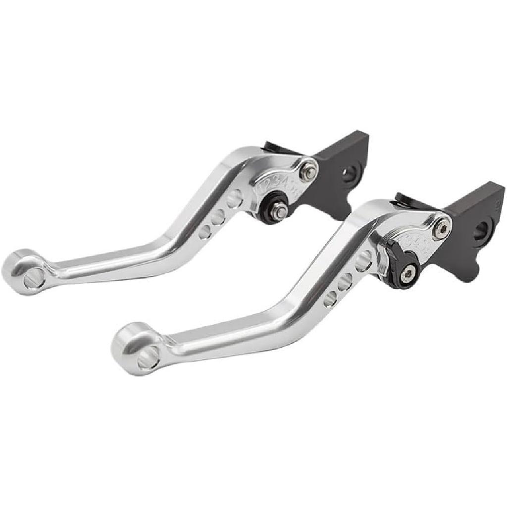 for YA&MAHA YZF R1 YZF-R1 2004-2008 / R6 YZFR6 2005-2016 Adjustable Motorcycle Brake Clutch Levers Accessories(Pink 147mm)