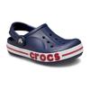 Crocs Кроксы Bayaband Детские Черно-красно-белые Повседневные Универсальные Противоскользящие Амортизирующие Износостойкие Сандалии 207019-410