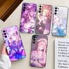 Чехол для телефона Project SEKAI Игра Акияма М-Мизуки Черный Силикон Мягкий Для Samsung S25,S24,S21,S22,S23,S30,Ultra,S20,Plus,Fe,Lite