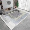Luxury Geometric Printed Carpet for Living Room Decor Sofa Coffee Table Rugs Bedroom Lounge Kitchen Nonslip Floor Mat Doormat