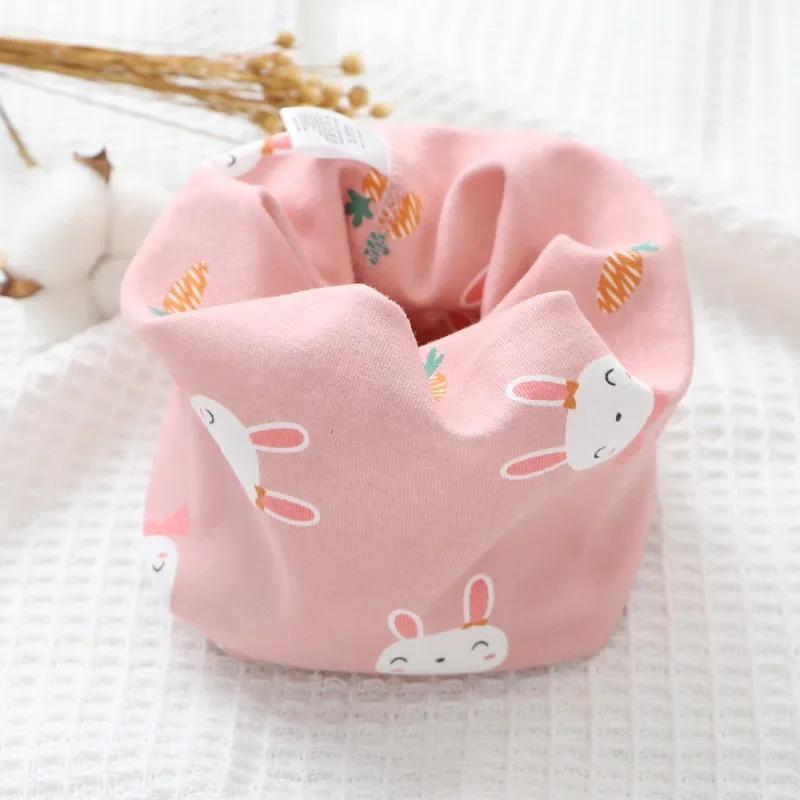 Осень Весна Новая Хлопковая Детская Шарф-снуд Детские Шарфы Мультяшные Детские Шарфы Кольцо для Шеи Мальчики Девочки Шарф-воротник Теплый Платок