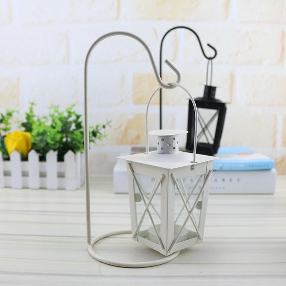 Wrought Iron Romantic Wedding Moroccan Lantern Home Decor Candle Holders Decoration Accessories Candlesticks For Candelabro