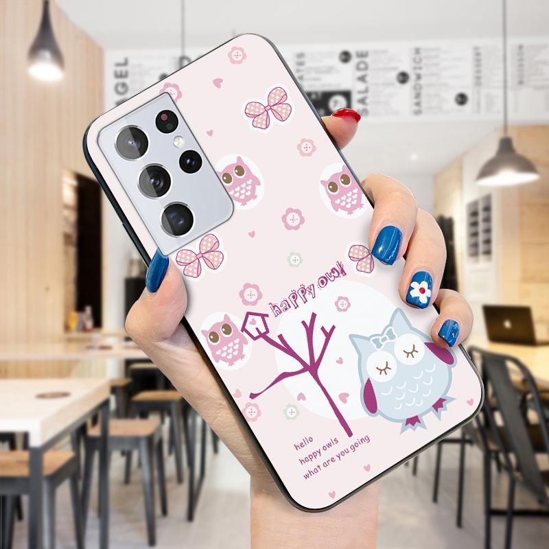 Чехол для телефона с рисунком животных из серии «Прекрасная сова, лиса, медведь, белка»