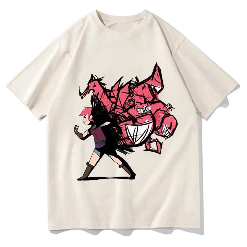 Nimona Print t-shirt Summer Fashion merch 100% Cotton O-neck WoShort Sleeve Casual T-shirt Harajuku Streetwear Clothes