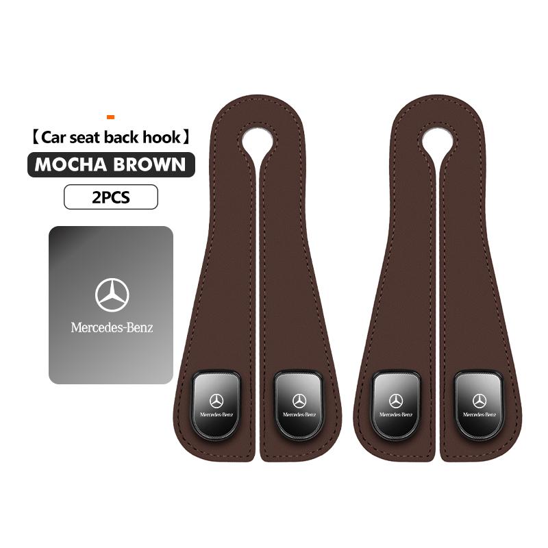 Car Headrest Hook Rear Seat Hanging Dual Hook Hanger Universal For Mercedes Benz AMG A C E S G Class W201 W210 W108 W204 W205 CLNOP1