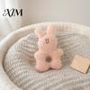 Squeaky Plush Toys for Small Dogs Stuffed Animal Dog Chew Toy, Bear Bunny Crinkle Interactive Foraging Games Pets Snuffle Toy with Center Hole