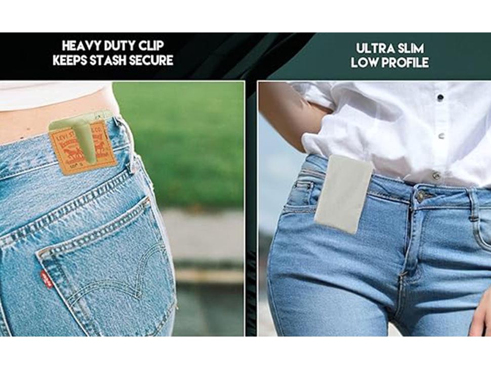 RFID Защитная поясная сумка от краж: Скрытый кошелек для монет и держатель для карт для путешествий на открытом воздухе