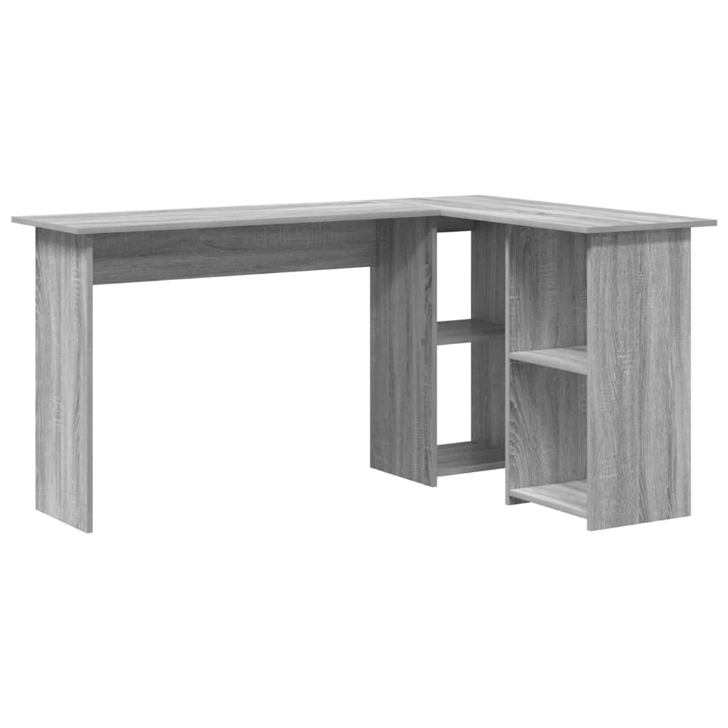 Desk Grey Sonoma 142 x 102 x 73 cm Particleboard