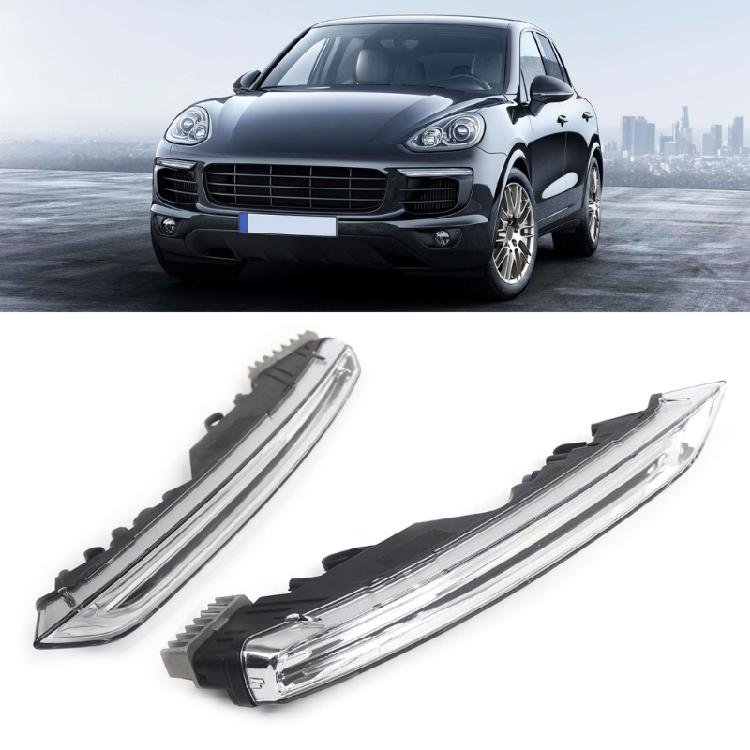 Сигнальная лампа безопасности дорожного движения 95863118130 7P5941181J 7P5941181H Светодиодная противотуманная фара ДХО Дневной ходовой свет Автомобильная осветительная сборка