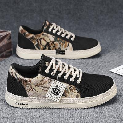 Мужская парусиновая обувь, весенняя дышащая брендовая спортивная повседневная вулканизированная обувь, мужская тканевая обувь на плоской подошве, Tenis Masculino