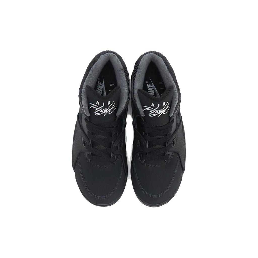 New Nike Air Flight 89 Black White Neutral Grey GS HF0406-014