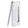 Pentonic Frost 0.6 mm Refillable Gel Pen Pack of 1 X 10pcs| Black Ink | Pastel Grey Body | Smooth Writing for Office, Home & School