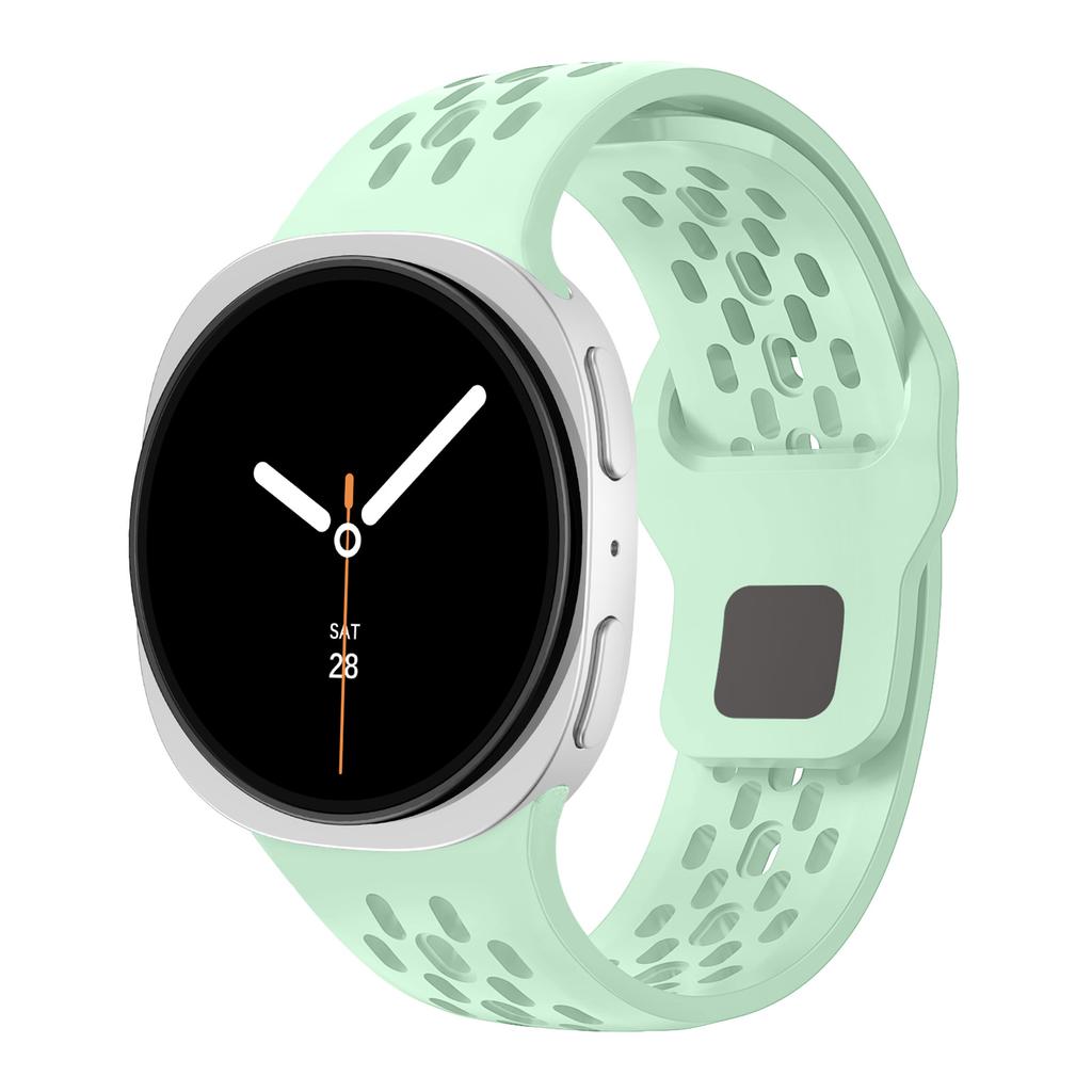 Резиновый ремешок для Samsung Galaxy watch 8/8 classic 46мм/44мм/40мм Дышащий спортивный браслет на запястье Correa Galaxy watch8 Ремешок