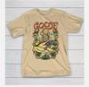 Коллекция Goose Band Подарок для фаната Все размеры от S до 5XL Песочная футболка