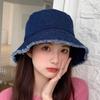 Jeans Summer Sun Hat Cotton Bob Panama Reversible Fisherman Hat Fashion Bucket Hat  Men Women