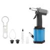 Industrial Air Pneumatic Blind Rivet Gun Riveter Kit Set 2.4mm(332in)?4.8mm(316in)