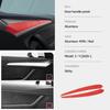 Betterhumz Для Tesla Model 3 Y     Наклейка на панель приборов автомобиля, накладка на дверь из Алькантары, аксессуары для тюнинга