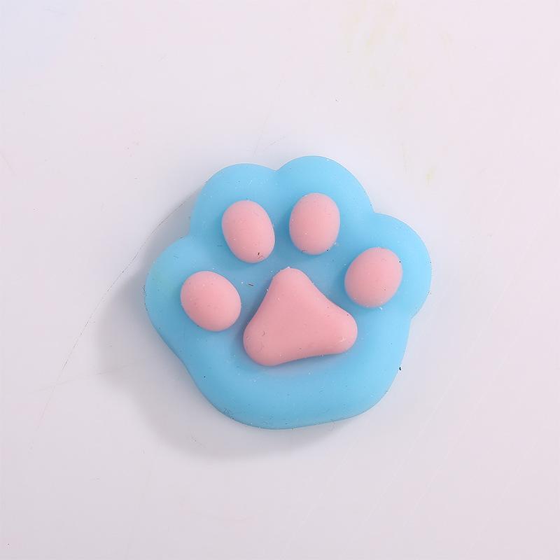 Squishy Cat Paw Toy Mini Stress Relief Gifts for Kids Party Favors Super Cute Small Animal Squeeze Toys J54