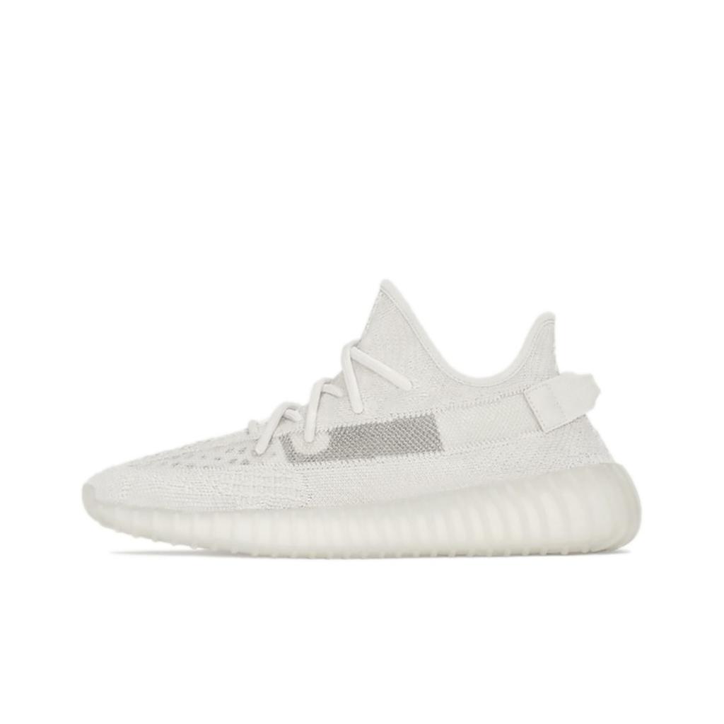 adidas Оригинальные Yeezy Boost 350 V2 Нескользящие Низкие Повседневные Кроссовки Унисекс Ледяно-Голубые HQ6316(Team186-S-BOX)