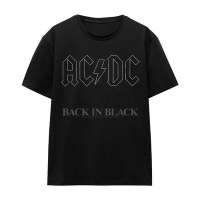 AC/DC Унисекс взрослая футболка Back In Black