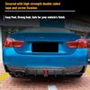 Для BMW 4 серии F32 F33 F36 Купе Кабриолет Гран Купе 2014-2020 MP Задний Бампер Диффузор Губа Спойлер Внешний Тюнинг