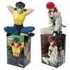 9 см YuYu Hakusho Урамеши Юсукэ Курама Сидящая поза Анимационная фигурка Игрушки ПОЛИВИНИЛХЛОРИД Миниатюрная коллекционная фигурка Праздничный подарок