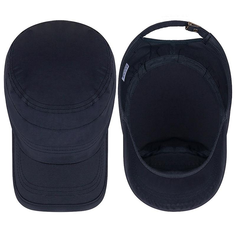 Весна-лето мужская быстросохнущая кепка дышащая плоская кепка для отдыха на открытом воздухе солнцезащитная кепка