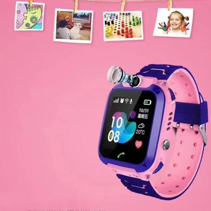 Smart Phone Watch for Children Student Student Smart Watch Dial Call Voice Chat for Kids Gift Bracelet Watch Gift Boys Girls