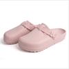 Fashion Smile Pop Women Sandals Flat Sandals Waterproof Garden Shoes For Women EVA Comfortable Home Shoes Fashion Casual Soft Slides