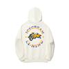 Li Ning X Icecream Collaboration Heartbreaker Series Letter Logo Casual Sports Hoodie Unisex Hoodies Off-White AWDU843-1