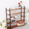 1/12 Dollhouse Simulation Bookshelf Five-Layer Storage Rack Model Doll Home Miniature Display Stand Furniture Decor Toy