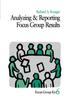 Книга Analyzing and Reporting Focus Group Results