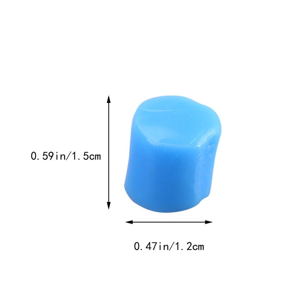 FRCOLOR Silicone Ear Sleep Ear Noise 3 Case Included Earplugs, Swimwear, Plugs, Soft, Soundproof, Sound, Protection, Reduction, Pairs, (Blue)