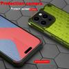 KEYSION Противоударный защитный чехол для iPhone 15 Pro 15 Ultra Силикон + сотовая задняя крышка из поликарбоната для iPhone 15 Plus