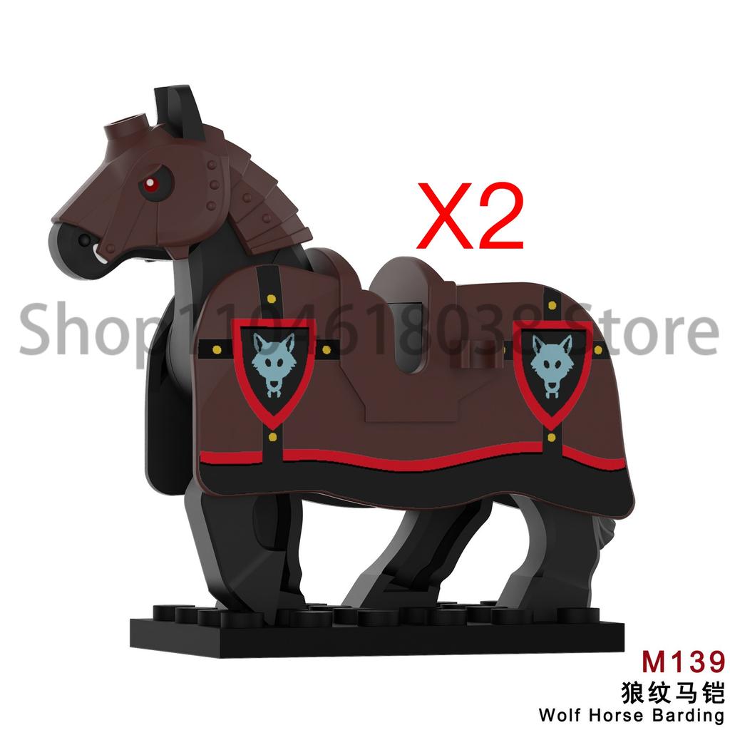 Средневековые Военные Фигурки Осьминог Морской Демон Рыцари Строительные Блоки Оружие Аксессуары Меч Храм Копье Щит MOC MINiBricks