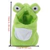 Frog Shape Parrot Frog Costume Green Color Small Animals Clothes  For African Grey Parrots