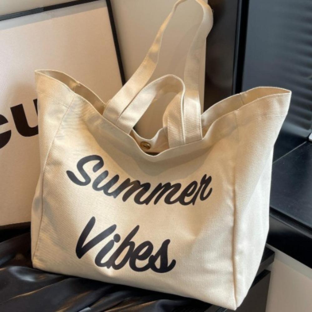 Модная корейская версия холщовая сумка-тоут простая студенческая сумка через плечо женская сумка для покупок