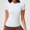 Womens Summer Yoga T Shirt With Breathable Fabric For Running And Fitness Practice