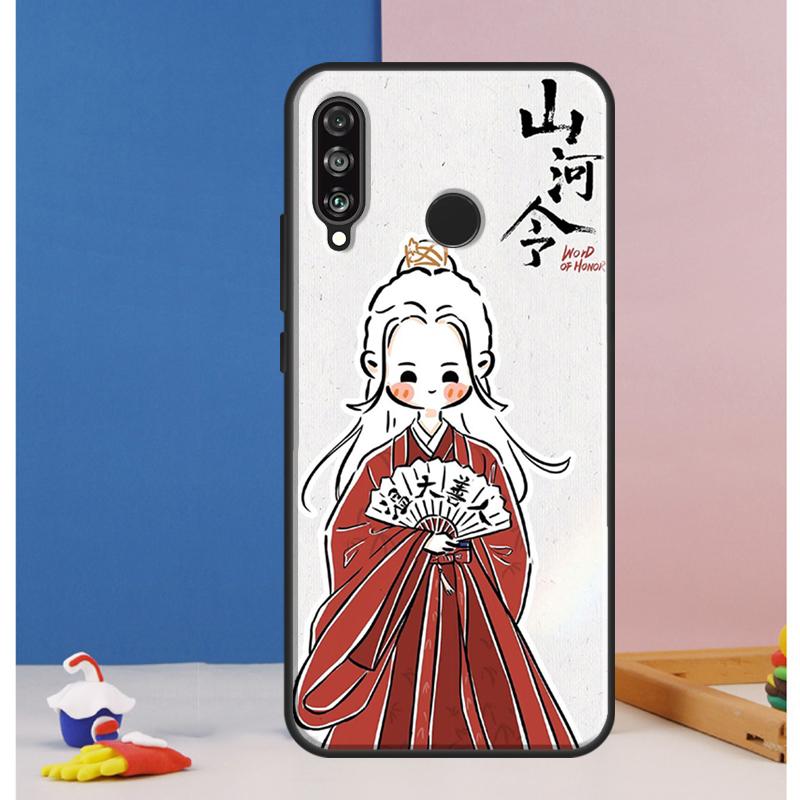 СЛОВО ЧЕСТИ Shan He Ling мультяшный Чехол Для Huawei Nova Y70 Y60 Y90 Y61 Y91 Y72 Y73 12s 12i 11i 8i 9 10 SE P30 P40 Lite P60 Pro