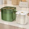 Kitchen Food Storage Containers Rice Bucket Insect and Moisture-proof Sealing Food Grade Flour Cereal Dog Food Storage Tank