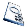 Wireless Magnetic Plating Phone Cases For Magsafe Case Samsung Galaxy S25 S23 S24 Ultra S21 FE S22 Lens Protective Cover