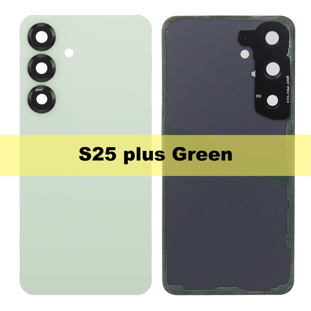 Для Samsung Galaxy S25 S25 plus S931B S931B/DS S936 S936U Задняя крышка Ремонтные части Дверца с линзой Заднее стекло Крышка аккумулятора