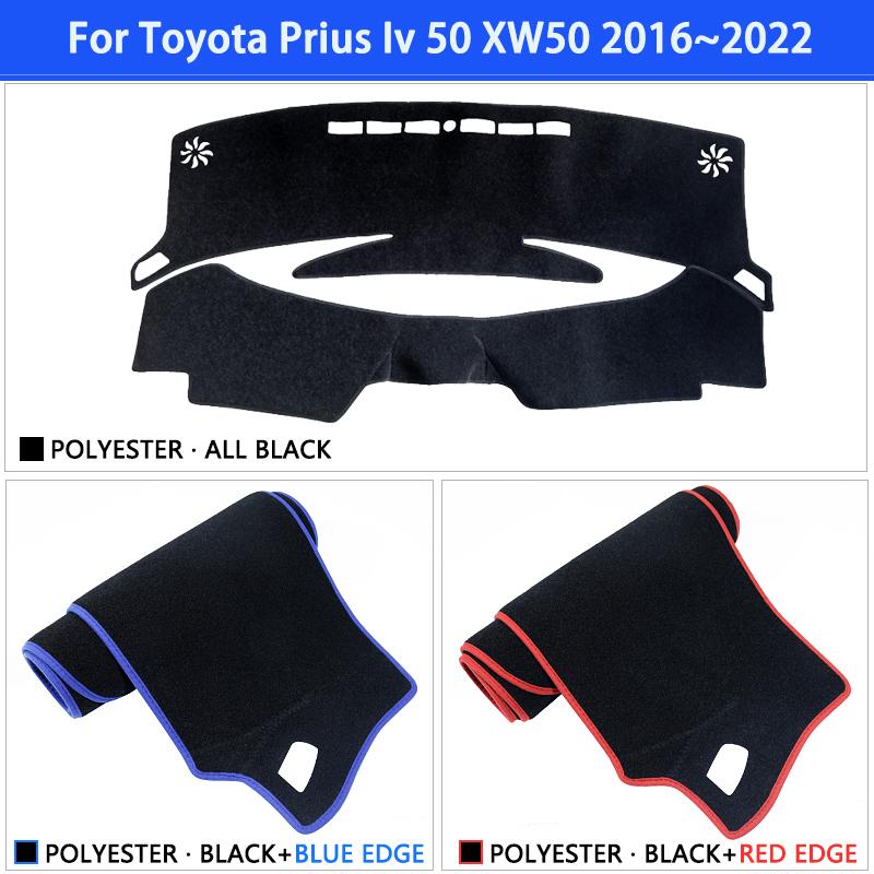 Накладка на приборную панель для Toyota Prius Iv 50 XW50 AWD-e 2016 ~ 2017 2018, противогрязные коврики, солнцезащитный ковер, автомобильные аксессуары