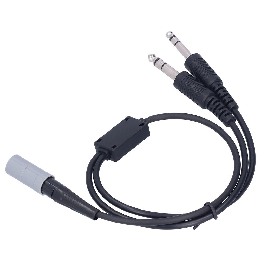 Aviation Headset Adapter Portable High Density Sponge Durable Helicopter Headset Adapter