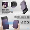 For iPhone Air Case JEEHOOD J05 Leather Mobile Cover with Detachable Magnetic Card Bag
