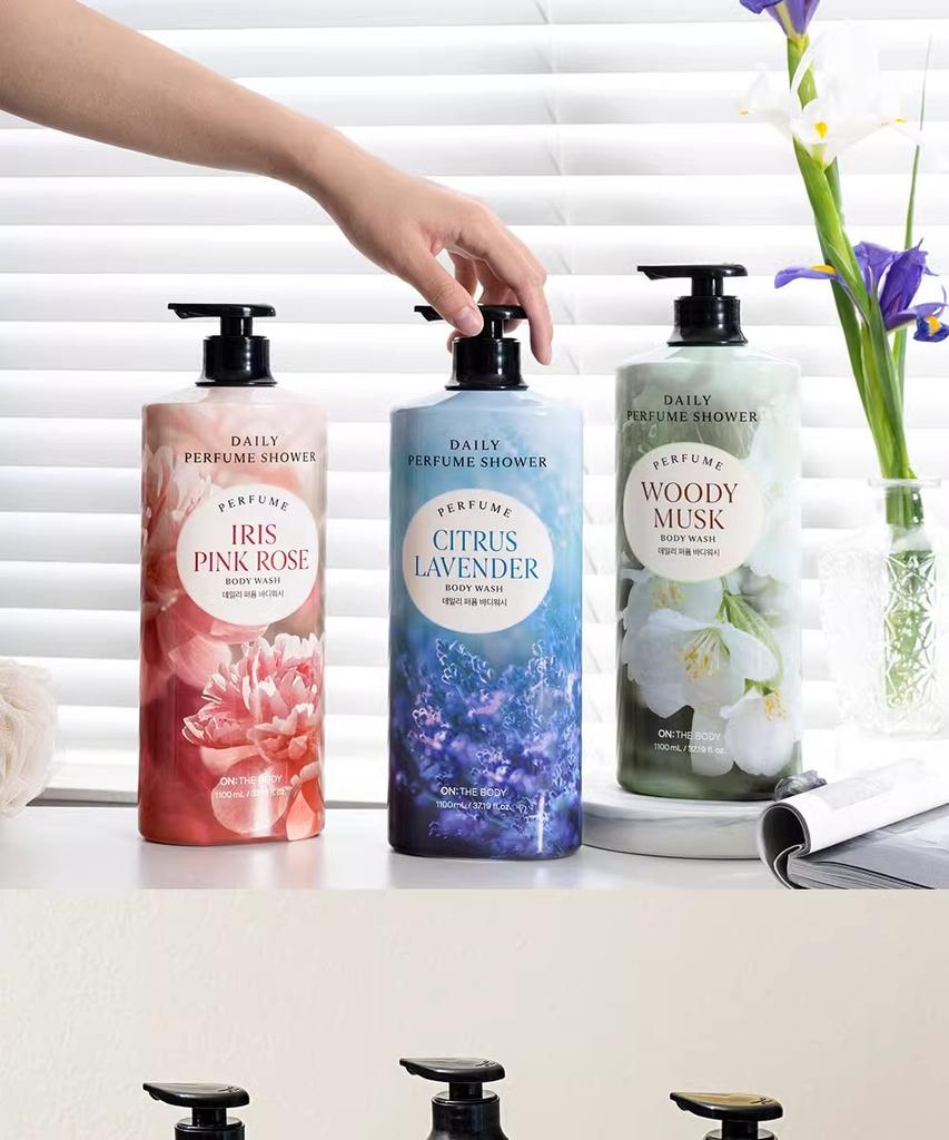 Imported original daily fragrance shower gel for home use, large capacity, long-lasting fragrance, high-end shower and bath