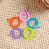 Craft Plastic Sewing Accessory Counting Ring Knitting Tool Locking Stitch Markers Mark Circle