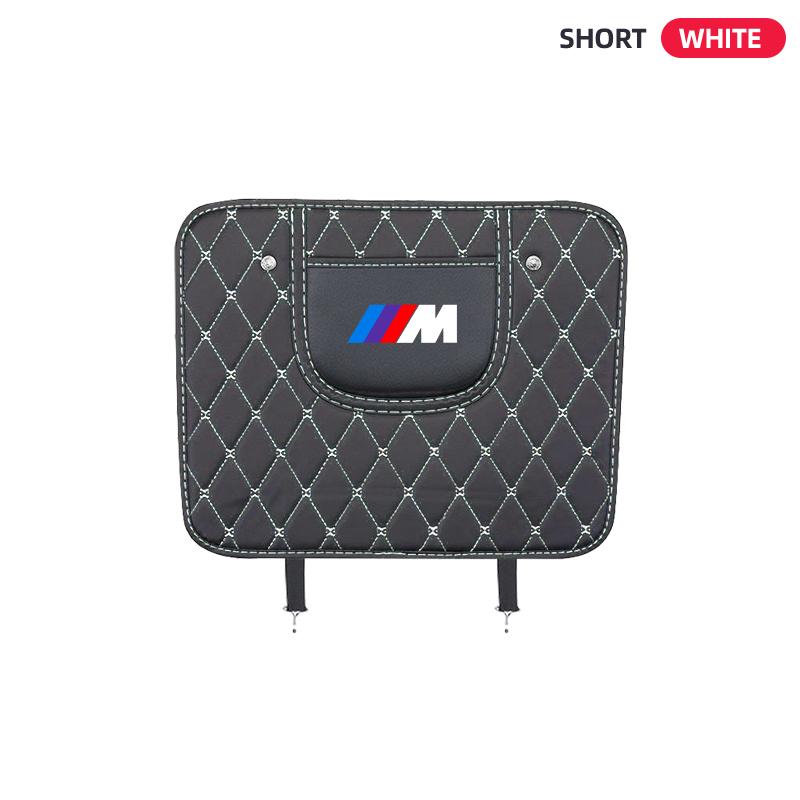 XSHTP1 Car Anti-Kick Mats Auto Seat Back Protector Cover Anti Kick Pad For BMW X1 X2 X3 X5 X4 X6 X7 G30 G20 G12 F40 F30 F20 F10 F34 F07